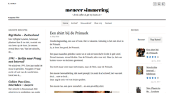 Desktop Screenshot of meneersimmering.nl